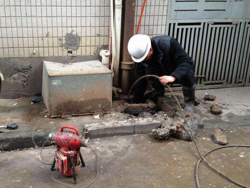 西安疏通下水道-洗菜池疏通